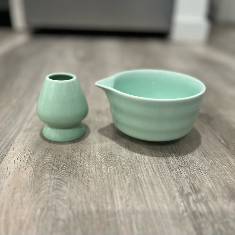 Matcha Bowl and Whisk Holder